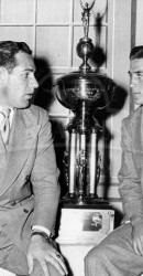 1948 Steve Suhey and Doak Walker After Cotton Bowl Game