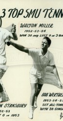 1953 SMU 3 Top Tennis Stars