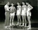 Coach Doc Hayes, Charles Galey, Jack Kastman, Ralph Kendall, Derrell Murray