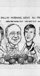 1970 Dallas Morning News All-SWC Team Art