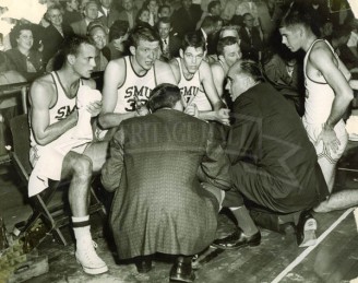 1956 Bobby Mills, Jim Krebs, Larry Showalter, Ronnie Morris, and Joel Krog