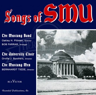 C.D. Cover For Music Performed By The 1935 SMU Band That Went To The Rose Bowl