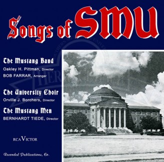 C.D. Cover For Music Performed By The 1935 SMU Band That Went To The Rose Bowl