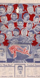 1935 SMU Rose Bowl Poster