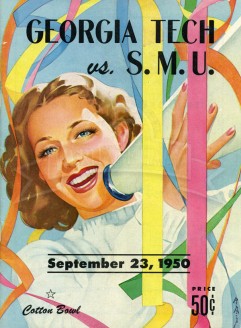 1950 SMU vs. Georgia Tech Program