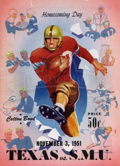 1951 SMU vs. Texas Program