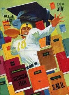 1952 SMU vs. Georgia Tech Program