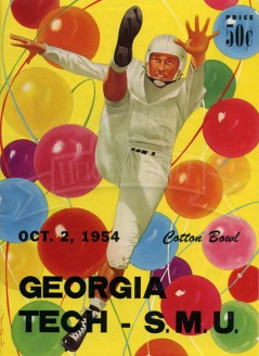1954 SMU vs. Georgia Tech Program