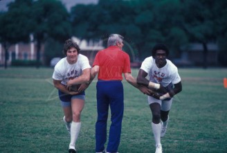 1982 Coach Bobby Collins With Craig And Eric