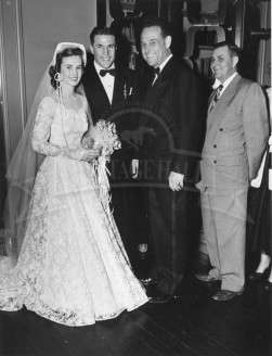 1950 Norma, Doak, and Dr. William Elliott After Wedding