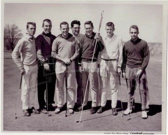 1956 SWC Champs McCommas, Towry, Wear, Coach Ross, Scott, Pittman And Smith