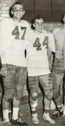 1951 Benners, Norton, Forrester, and Hightower After Great Win Over Irish