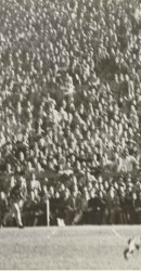 1951 Rusty Russell, Jr. Hauls In TD Pass From Benners At South Bend