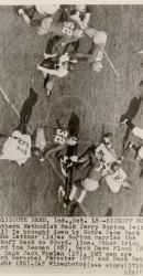 1951 Jerry Norton Returns The Opening Kick Off At Notre Dame