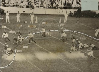 1950 Val Joe Walker Heading For the Open Field