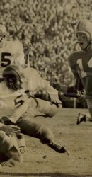 1951 Action At Notre Dame Stadium In 27-20 Pony Victory Behind Fred Benners