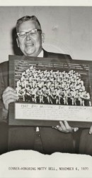 1970 Coach Bell, Earl Cook, Bob Ramsey, And Mrs. Bell