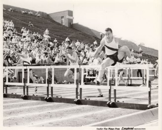 1958 Joe Hill Wins High Hurdles At SWC Freshman Championship