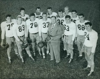 1947 Mustangs Gather Around Harlan Ray