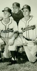 Coach Alex Hooks with Jim Payne and Bert Wallace