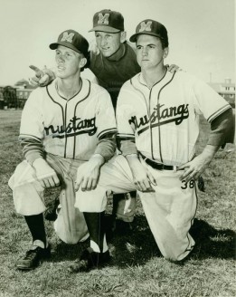 Coach Alex Hooks with Jim Payne and Bert Wallace