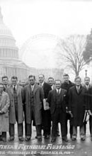 1930 SMU Mustangs At U.S. Capitol