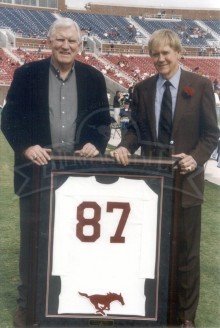 Raymond Berry Has His Jersey Retired