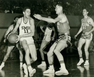 1957 Showalter Against The Horns At The SMU Coliseum
