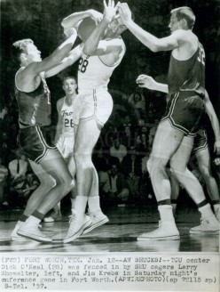 Showalter and Krebs against TCU in Fort Worth