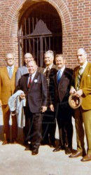 1931 SWC Champs – Back Row L-R Neeley, Browning, Smith, Koontz, Riley, And Kattman In Front