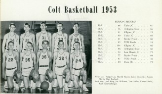 1952-53 Freshmen Men’s Basketball Team