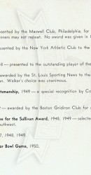 Doak Walker Stats