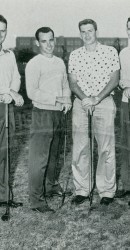 1953 SWC Champs Don Addington, Kirby Edwards, Stewart Carrell, Floyd Addington