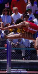 Henry Andrade At SMU Home Meet