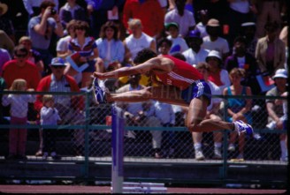 Henry Andrade At SMU Home Meet