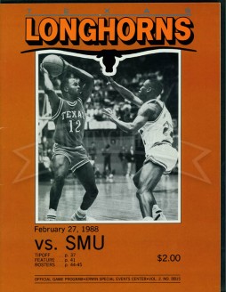 1987-1988 SMU vs. Texas (Away)