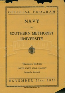 1931-SMU vs. Navy