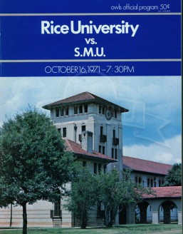 1971-SMU vs. Rice University