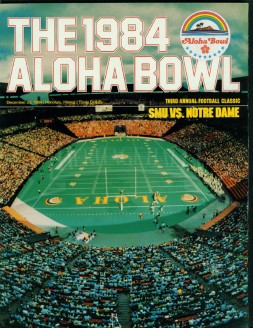 1984-SMU vs. Notre Dame (Aloha Bowl)