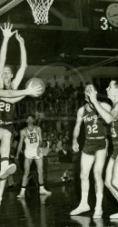 Charles Galey Drives As Ralph Kendall Watches