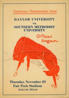 1923-SMU vs. Baylor