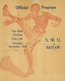 1924-SMU vs. Baylor