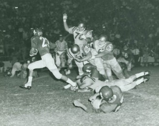 1963 John Roderick Takes Off Against Navy