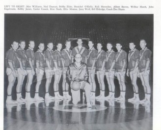 1957-58 Men’s Basketball Team