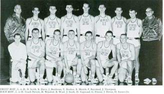 1962-63 Men’s Basketball Team