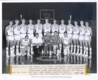 1967-68 Men’s Basketball Team