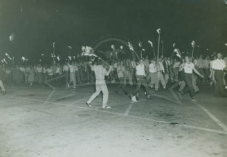 1949 Pep Rally Before Rice Game