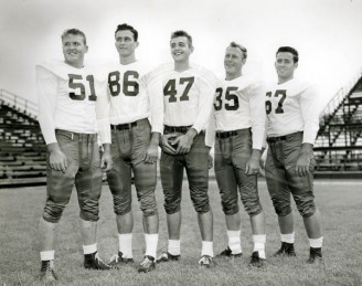1951 L-R Hightower, Waite, Benners, Knight, and Forester