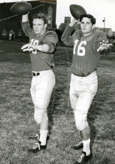 1953 Freshmen QBs Ken Roberts and Jim Haynie