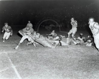 1963 John Roderick Takes Handoff From Mac White And Scores Winner Against Navy